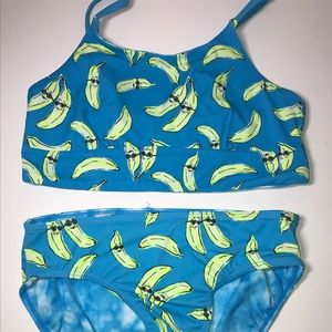 Justice Banana bathing suit